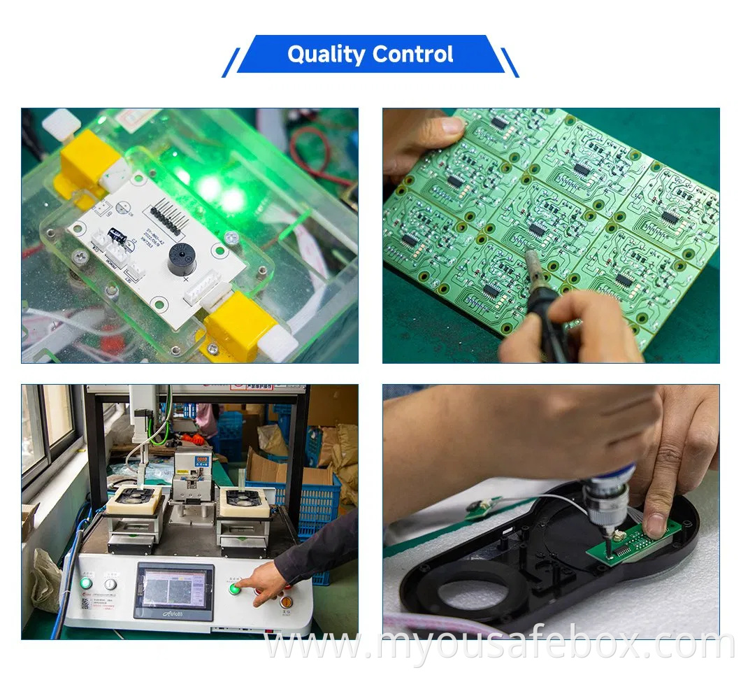 Touch Screen & Knob High-End Safe Electronic Lock